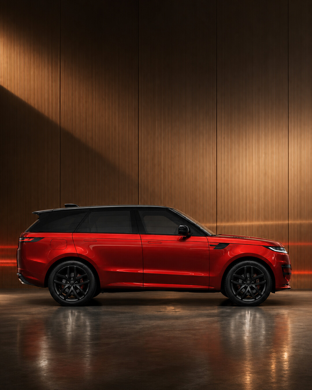 Novo Range Rover Sport Dynamic em perfil
