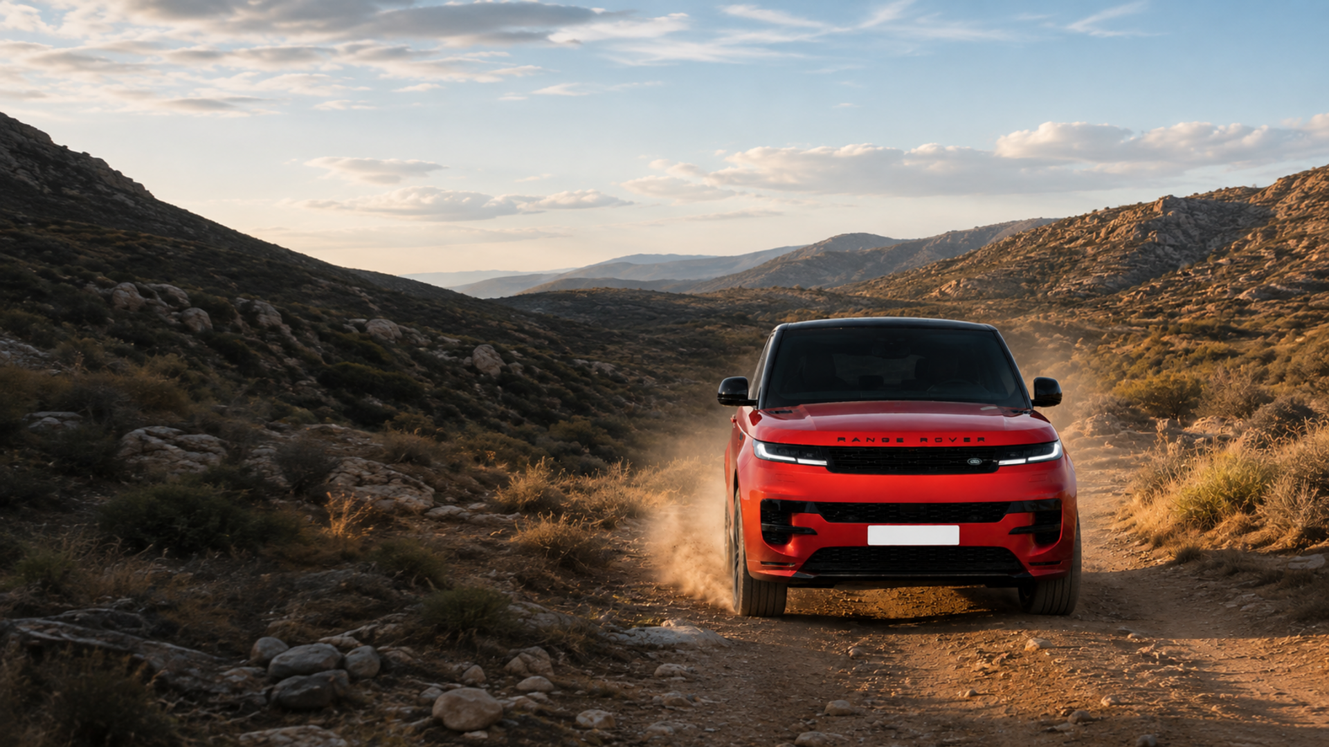 Novo Range Rover Sport Dynamic em cenário natural