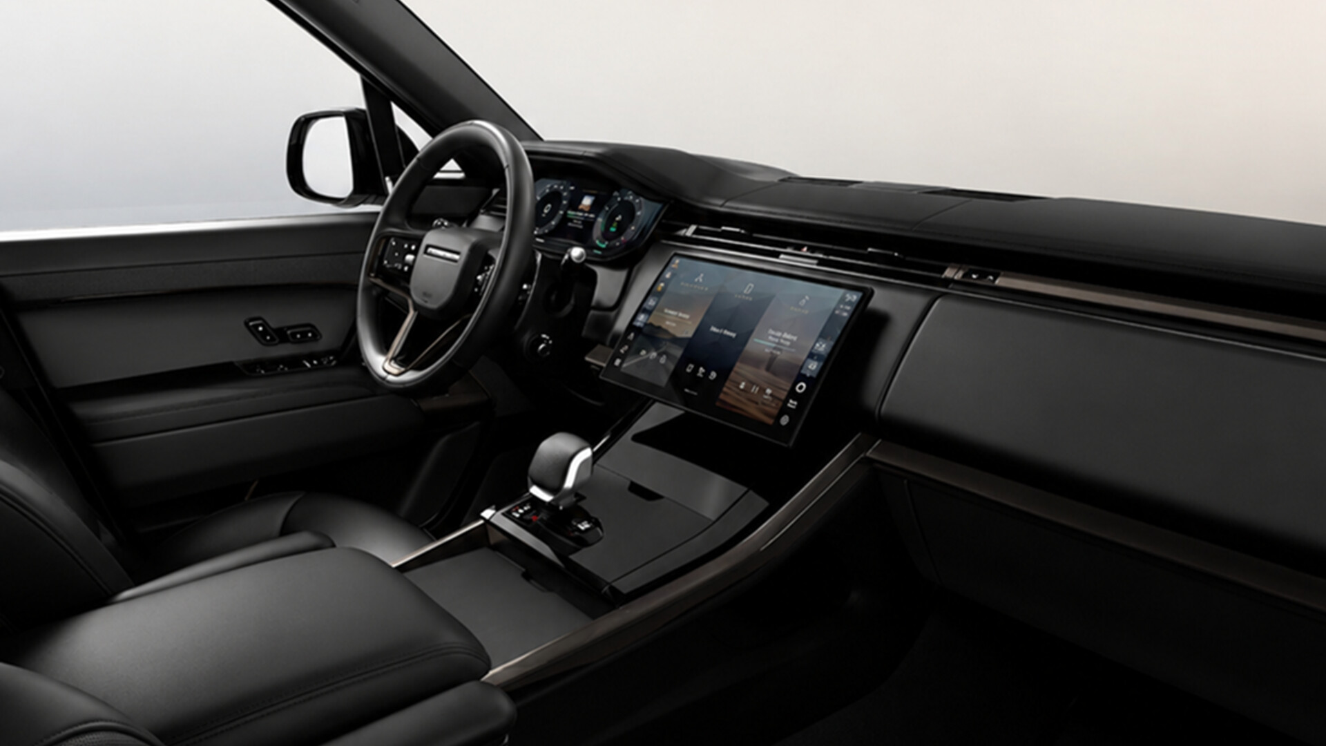 Interior do novo Range Rover Sport Dynamic
